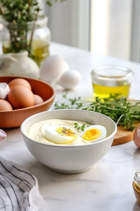como hacer alioli con huevo duro